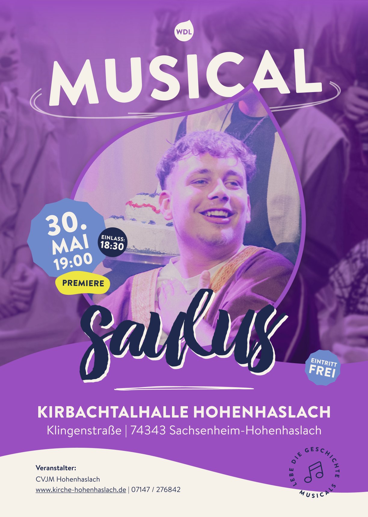 Featured image for “Musicalaufführung an Fronleichnam 30. Mai um 19 Uhr”